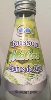 Boisson melon  avec Graines de Chia