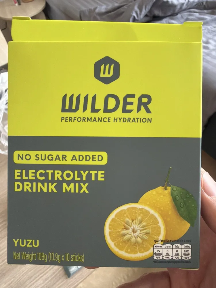Wilder Yuzu Eletrolyte