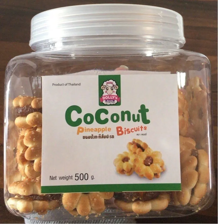 Coconut Pineapple Biscuits