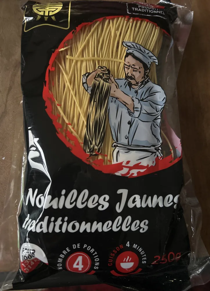 Nouilles jaunes traditionnelles