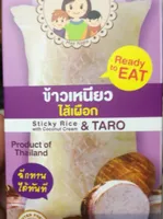 Stick rice and Taro