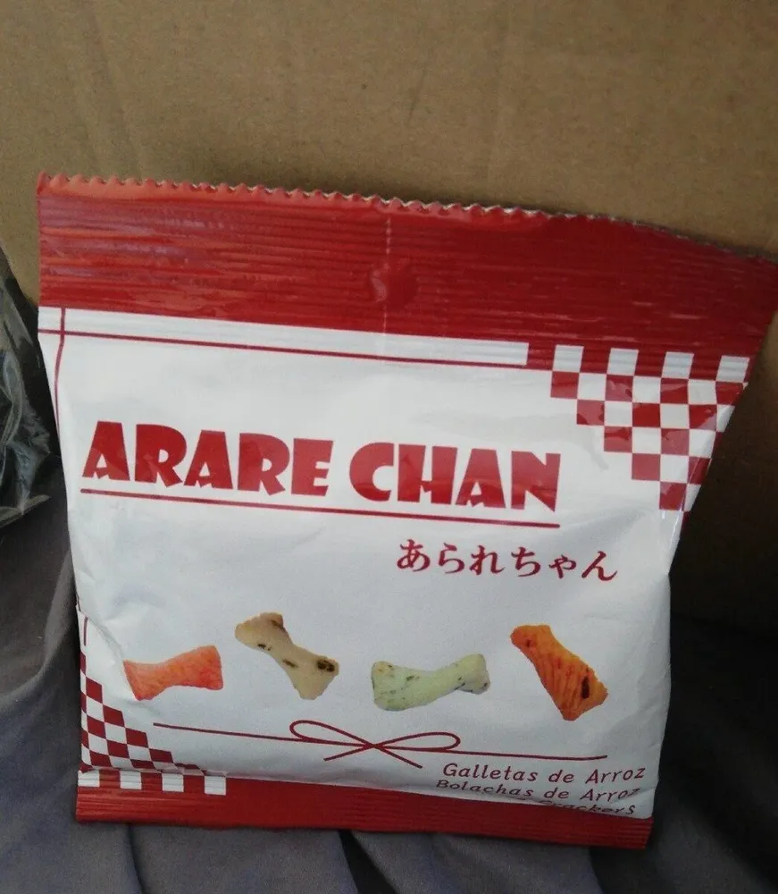 Arare chan galletas de arroz