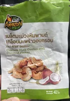 Casew Nuts Coated With Coconut Flakes
