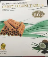 Crispy coconut rolls