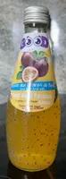Boisson aux graines de basilic