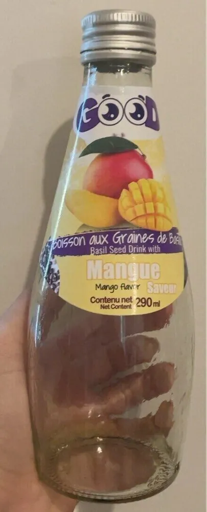 Boisson aux graines de basilic