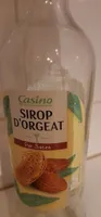 Sirop d'orgeat