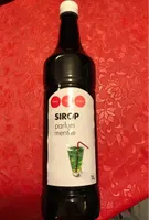 Sirop parfum menthe