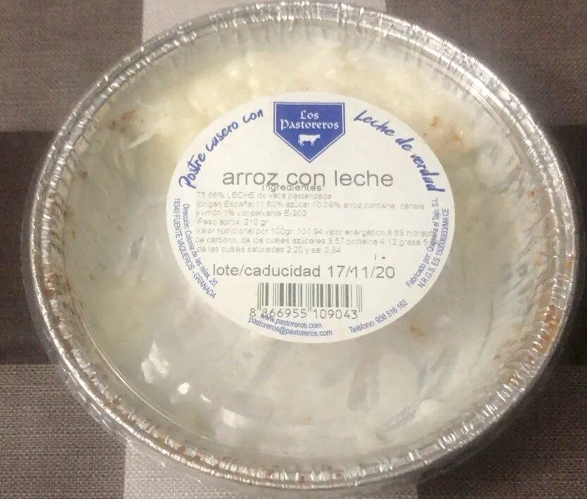 Arroz con leche