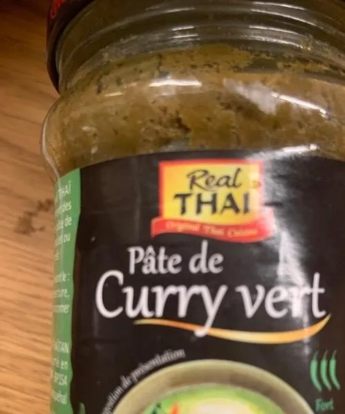 Pate de curry vert