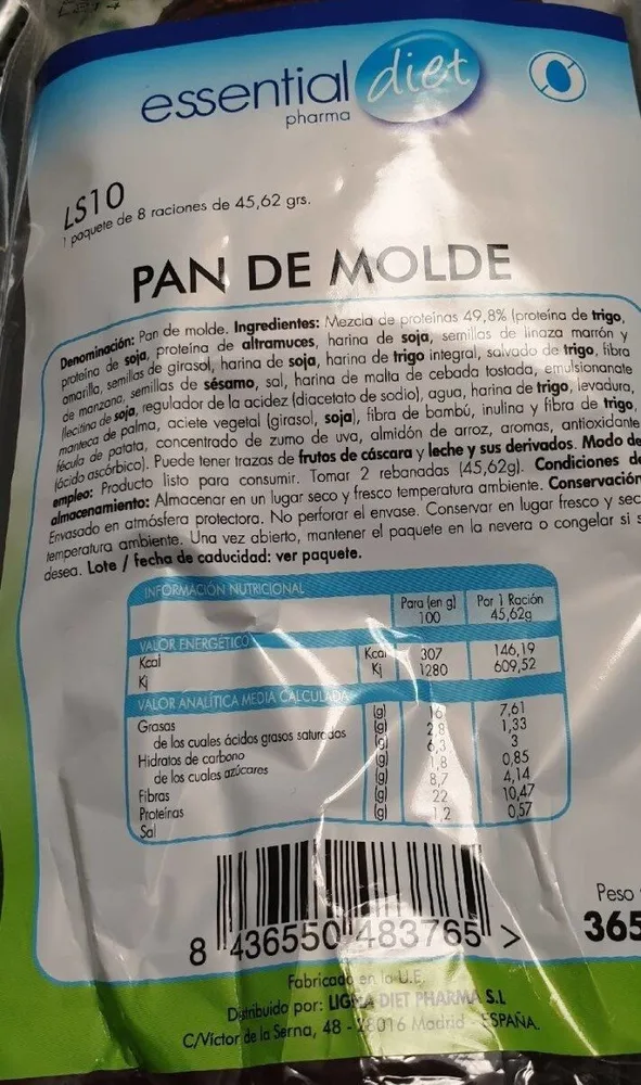 pan de molde