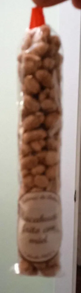 Cacahuete frito con miel