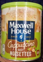 Cappuccino goût noisette