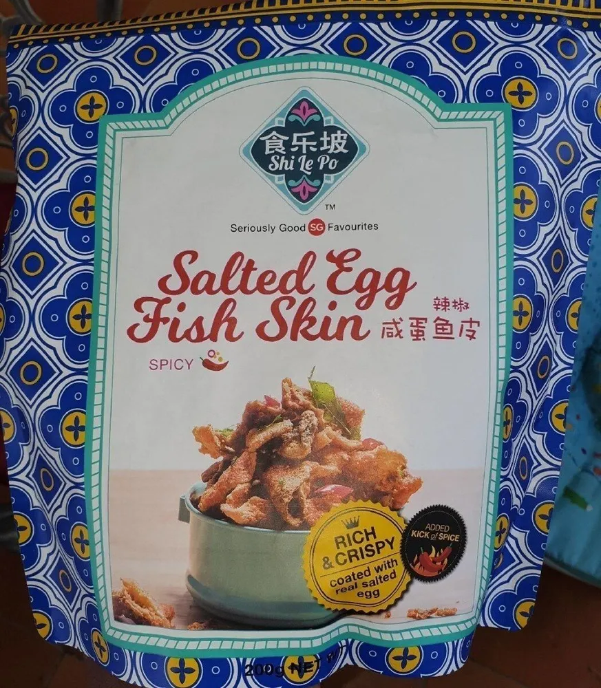 Salted Egg Fish Skin
