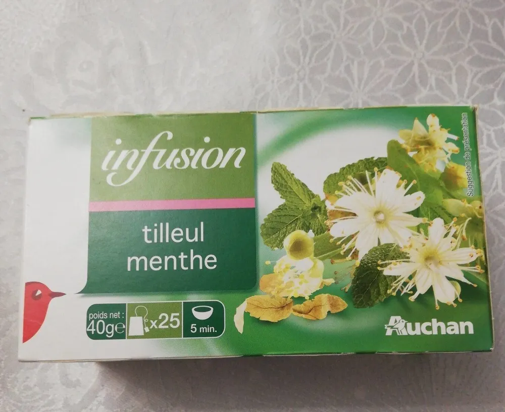 Infusion tilleul menthe