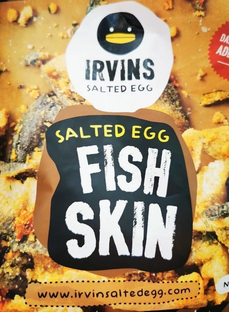 Irvin's Salte Egg Fish Skin