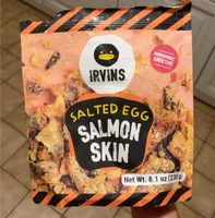 Salted Egg Salmon Skin
