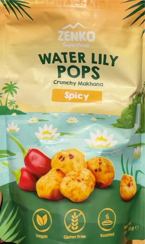 Water Lily Pops Crunchy Makhana Spicy