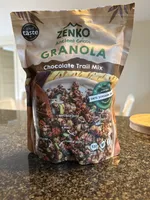 Ancient grain granola chocolate trail mix