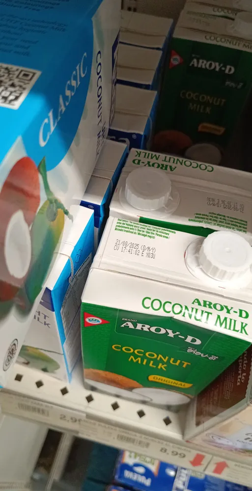 UHT Coconut Milk 17%