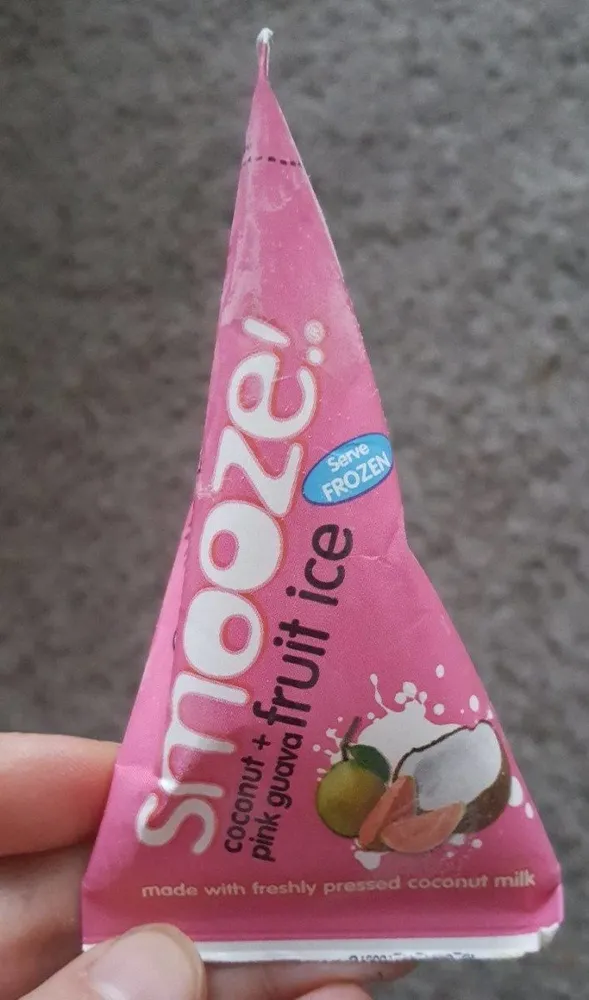 Smooze Fruit Ice, Pink Guave Und Coconut