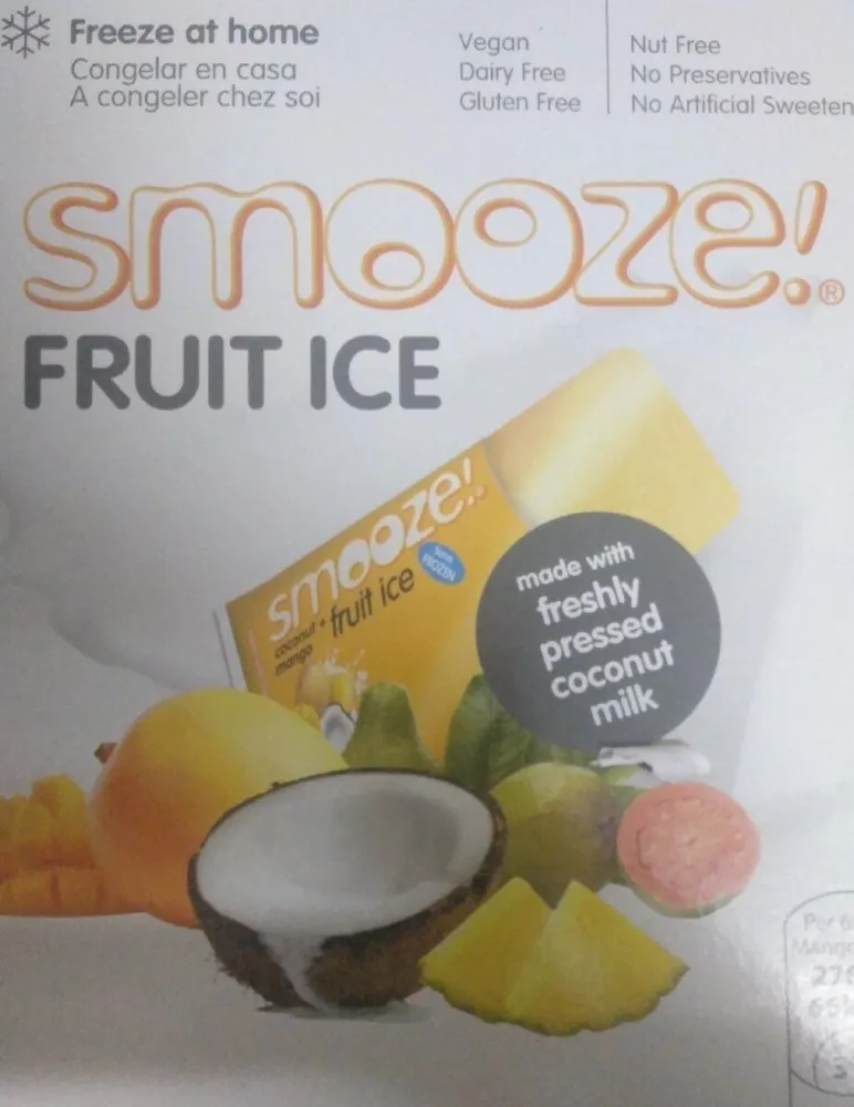 Smoozee fruit ice