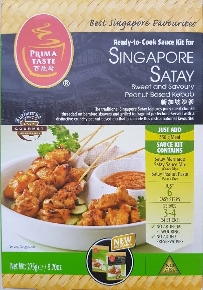 Sauce Kit For Singapore Satay