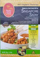 Sauce Kit For Singapore Satay