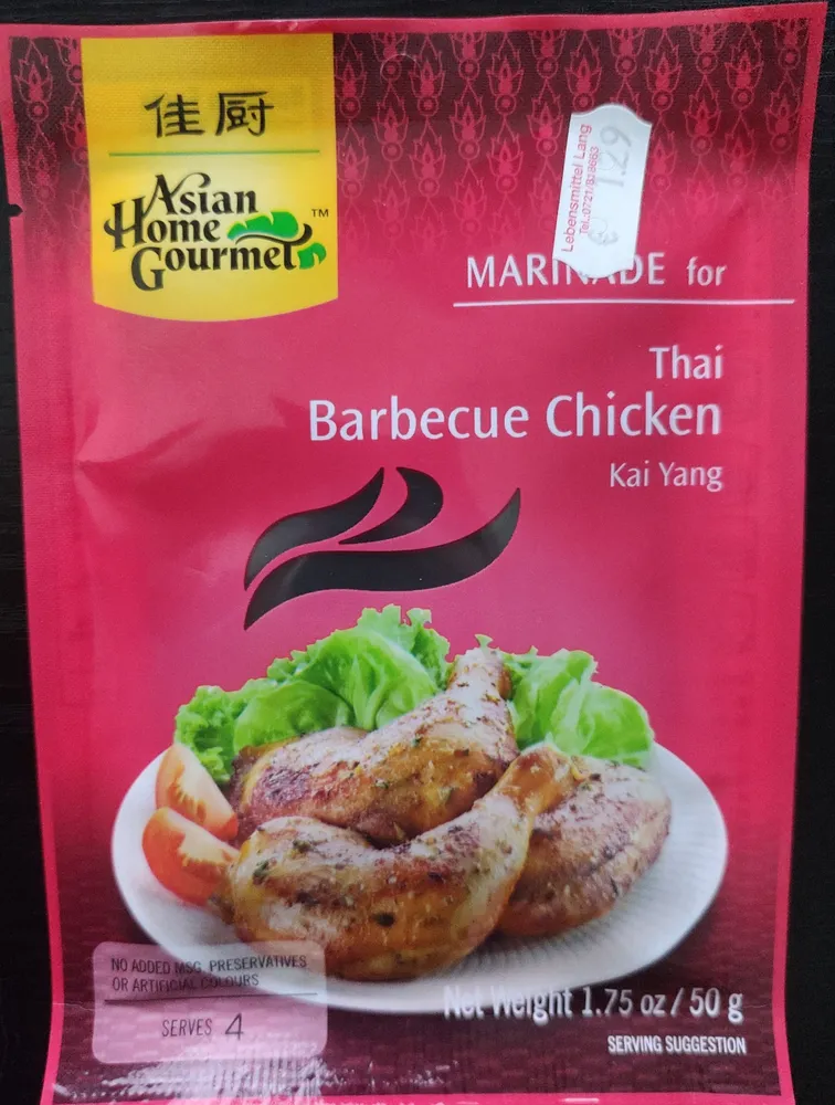 Marinade for Thai Barbecue Chicken Kai Yang