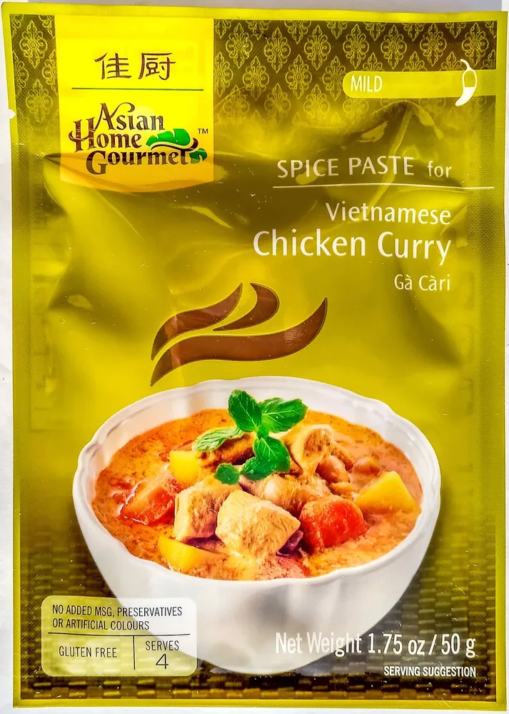 Pâte d'épices de poulet Vietnamien Gà Càri