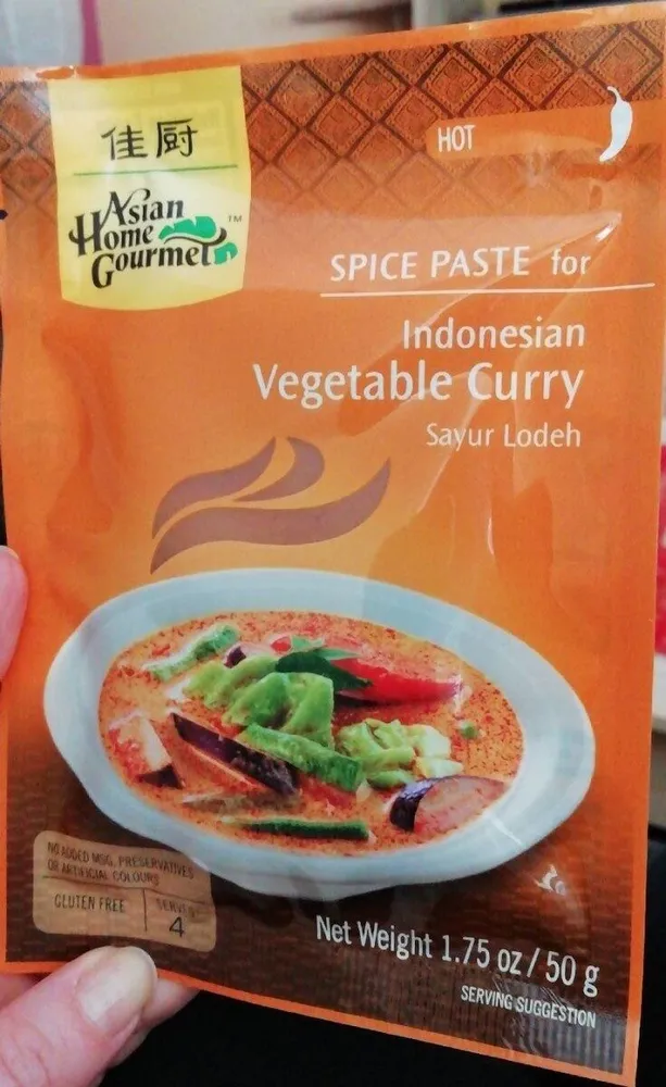 Douce paste for Indonesian curry