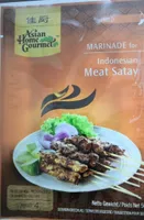 Marinade for indonesian meat satay