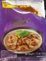 Würzpaste Korma Curry / Pâte d'épices pour Korma Curry