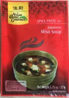 Spice Paste for Japanese miso soup