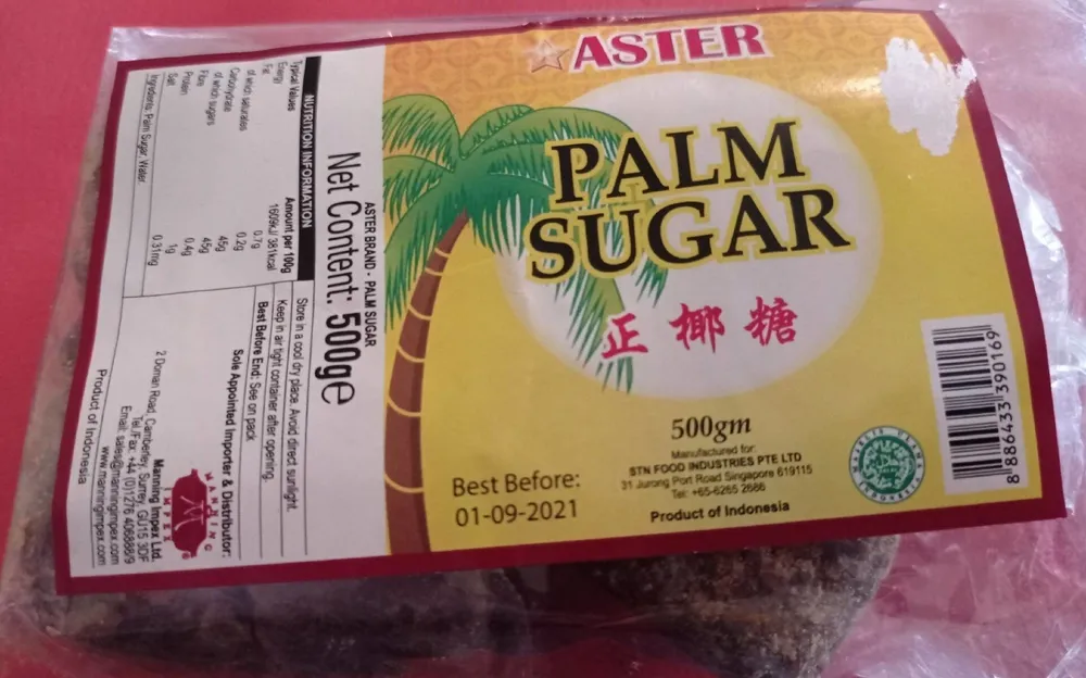 Palm sugar