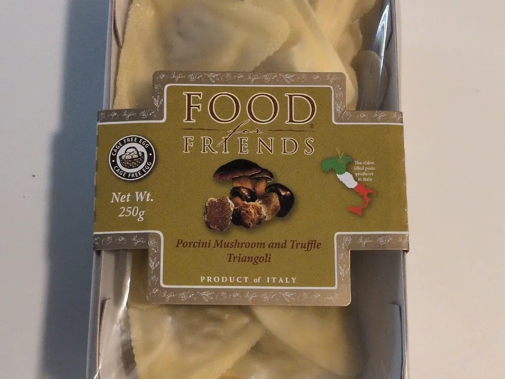 Porcini Mushroom And Truffle Triangoli