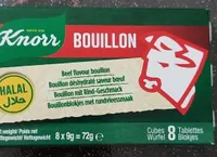 Bouillon déshydraté saveur boeuf