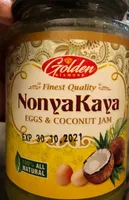 Nonyakaya eggs and coconut jam