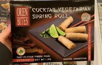 Coctail vegetarian spring roll