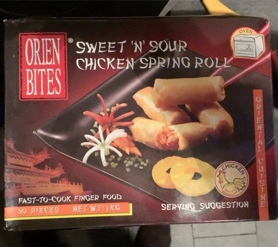 Sweet ‘N’ Sour chicken spring roll