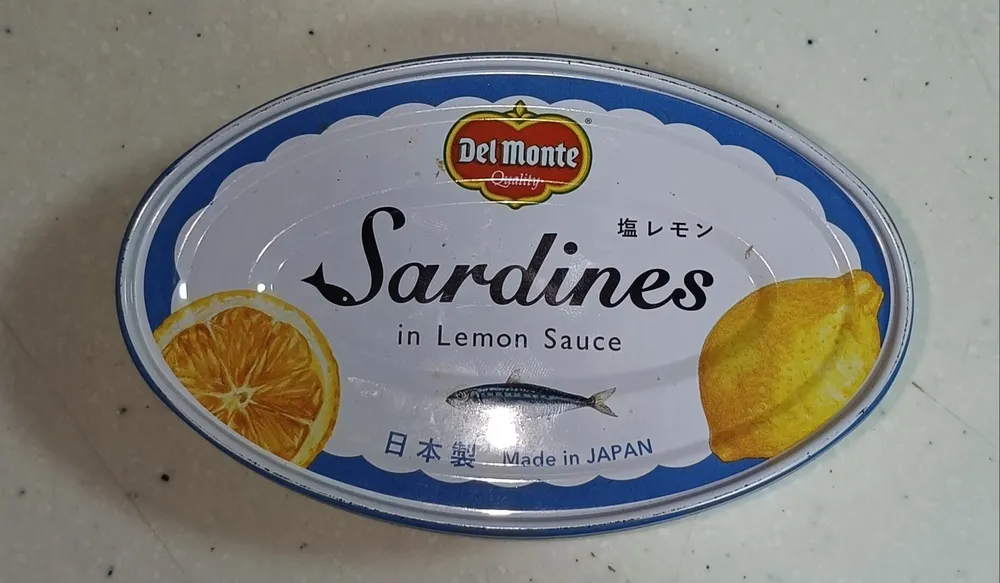 Sardines in lemon sauce