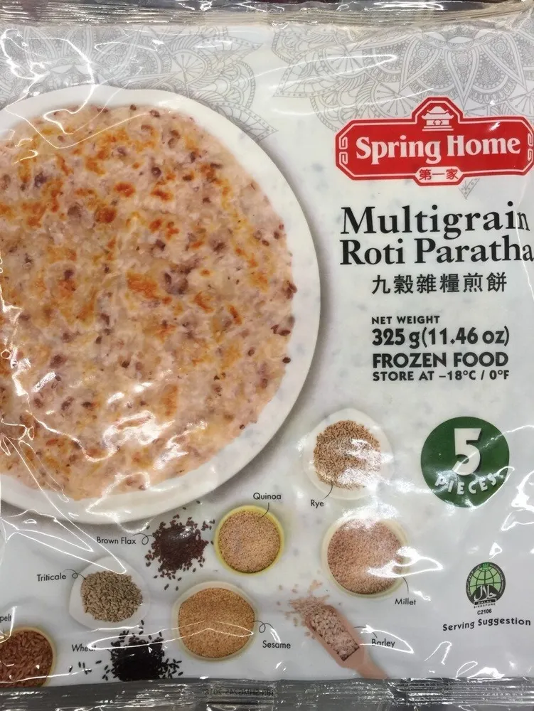 Multigrain roti paratha