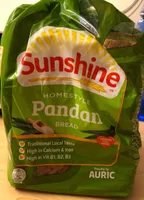 Homestyle pandan bread