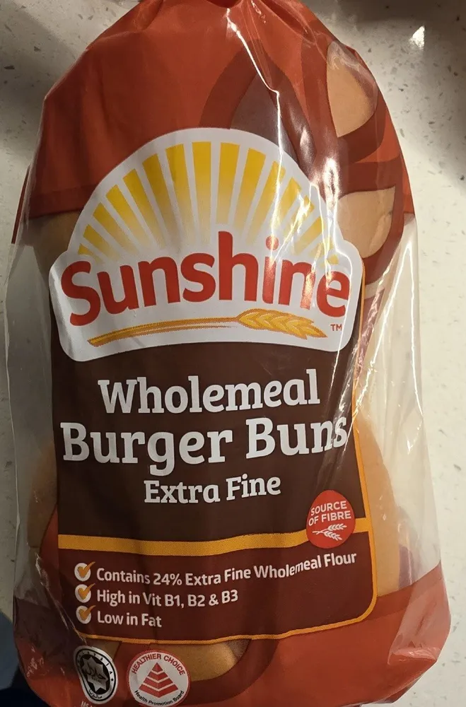 Extra Fine Wholemeal Burger Buns