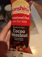 Cocoa Hazelnuts Wholemeal Cream bun