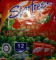 Spicy green peas