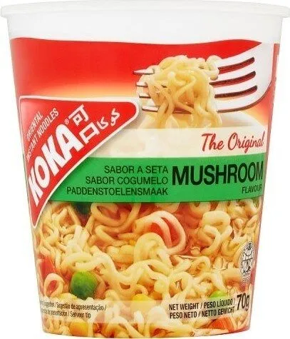 The Original Mushroom Flavour Oriental Instant Noodles