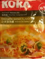 Noodles satay flavor