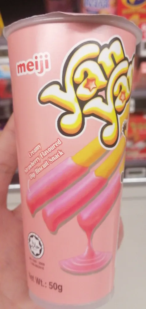 Biscuit Meiji Yanyan Stick Fraise