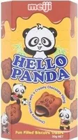 Meiji Hello Panda Chocolate Cream Chocolate Biscuits 50G